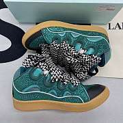 Lanvin Leather Curb Green - 3