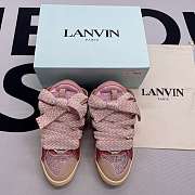 Lanvin Leather Curb Hot Pink - 5