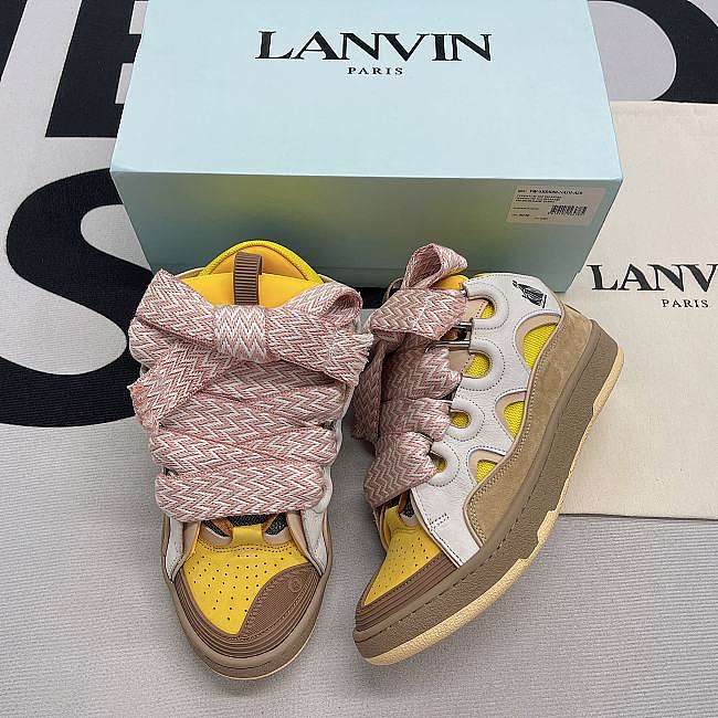 Lanvin Leather Curb Yellow - 1