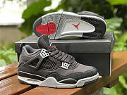 Air Jordan 4 Black Canvas DH7138-006 - 4