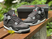 Air Jordan 4 Black Canvas DH7138-006 - 3