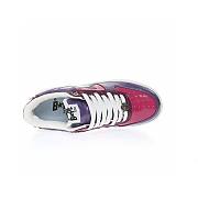 A Bathing Ape Bape Sta Low Color Camo Combo Purple - 4