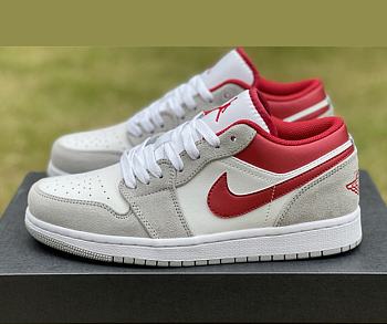 Air Jordan 1 Low SE Light Smoke Grey Gym Red DC6991-016