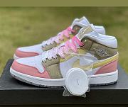 Air Jordan 1 Mid SE Pastel Vivid Green Grind DJ0338-100 - 1