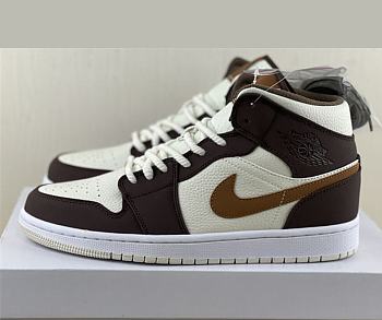 Air Jordan 1 Mid SE Brown Basalt Oatmeal DO6699-200