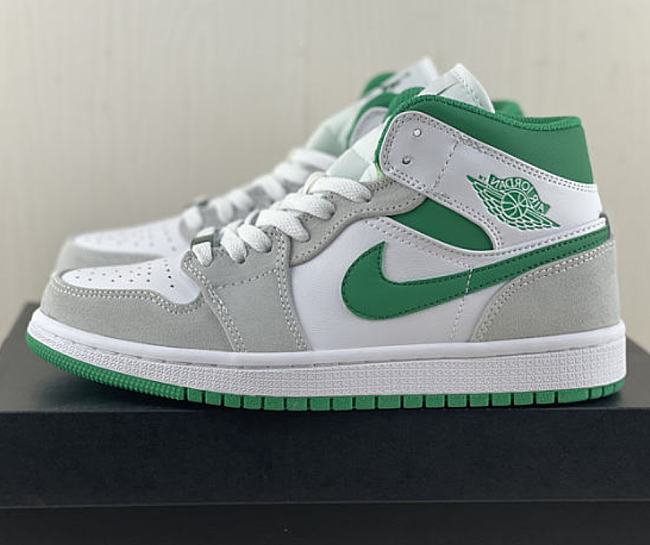 Air Jordan 1 Mid SE Grey Green DC7294-103 - 1