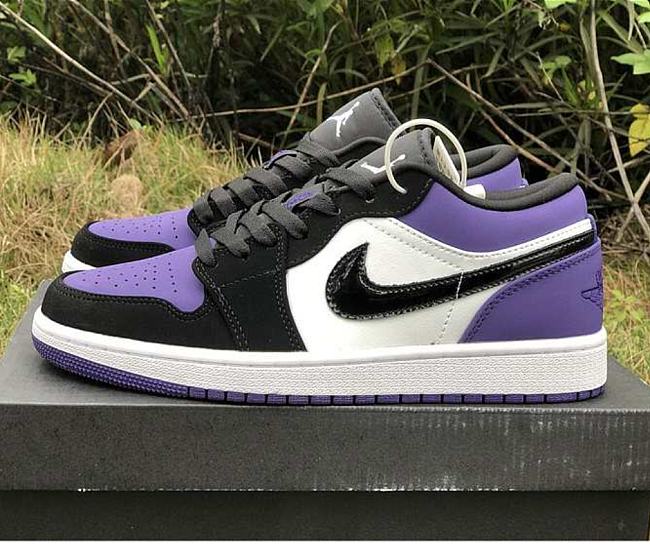 Air Jordan 1 Low Court Purple 553560-125 - 1