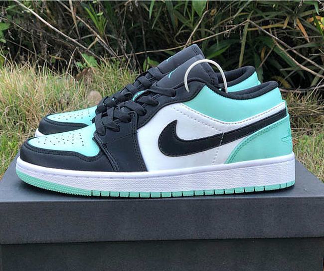 Air jordan 1 Low Emerald Toe 553558-117 - 1