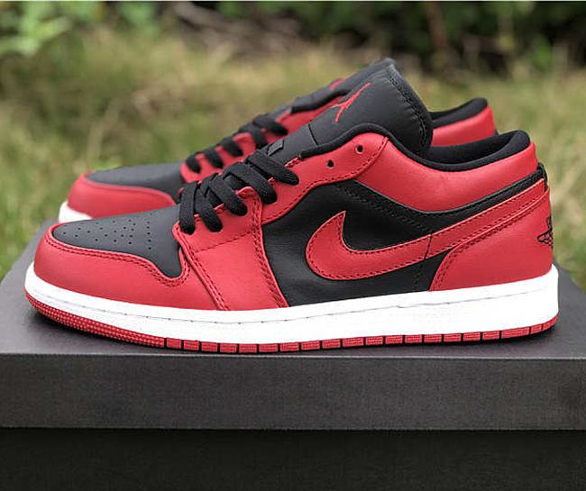 Air Jordan 1 Low Reverse Bred 553558-606 - 1