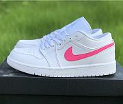 Air Jordan 1 Low GS White Neon CW7035-100 - 1