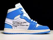 Air Jordan 1 Retro High Off-White University Blue AQ0818-148 - 2