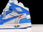 Air Jordan 1 Retro High Off-White University Blue AQ0818-148 - 6