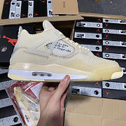 Air Jordan 4 Retro Off-White Sail CV9388-100 - 5