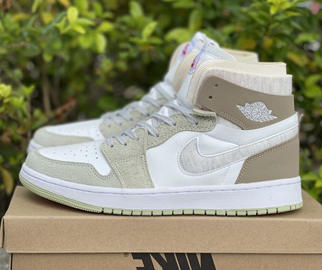 Air Jordan 1 High Zoom Air CMFT Olive Aura CT0979-102 - 1