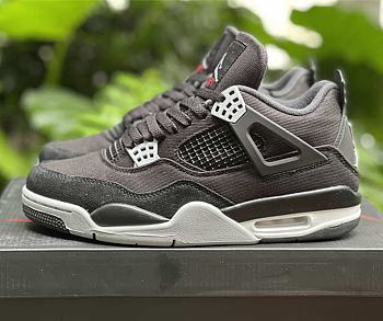 Air Jordan 4 Black Canvas DH7138-006