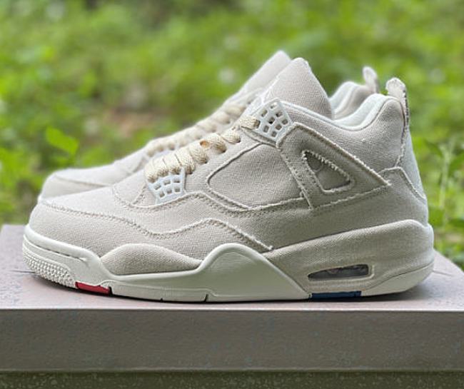 Air Jordan 4 Retro Blank Canvas DQ4909-100 - 1