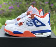 Air Jordan 4 Retro OG White Blue Orange 308497-171 - 1