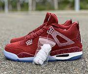  Air Jordan 4 Retro Oklahoma Sooners PE SU18 MNJDLS 731 LN3 - 1