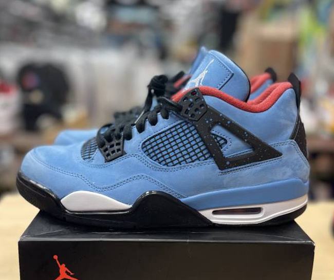 Air Jordan 4 Retro Travis Scott Cactus Jack 308497-406 - 1