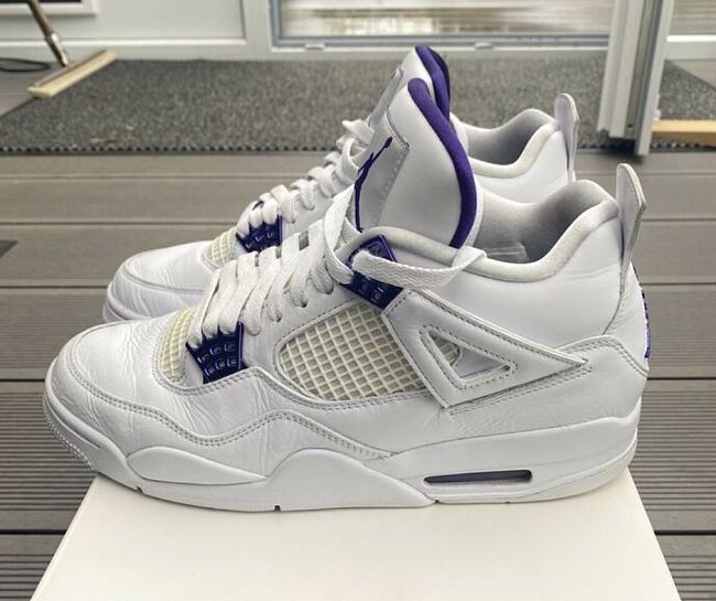 Air Jordan 4 Jordan 4 Retro Metallic Purple 408452-115 - 1