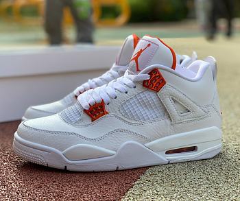 Air Jordan 4 Retro Metallic Orange CT8527-114