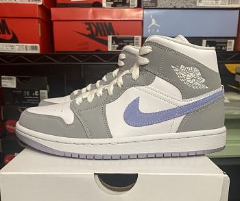 Air 1 Mid Wolf Grey Aluminum BQ6472-105