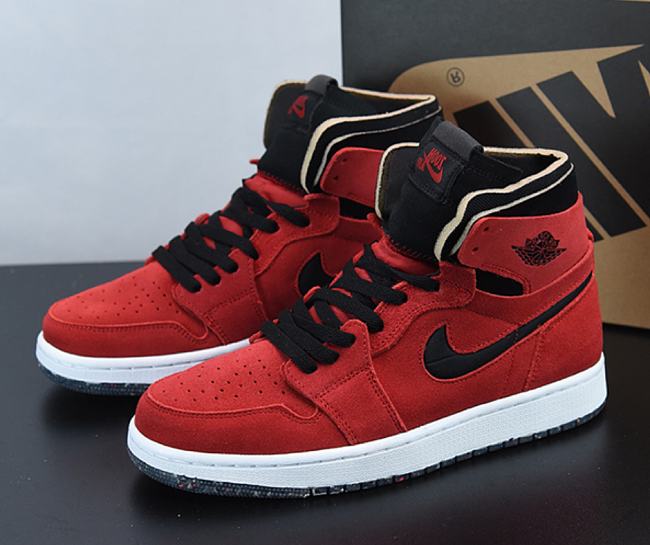 Air Jordan 1 High Zoom Air CMFT Red Suede CT0978-600 - 1