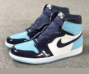 Air Jordan 1 Retro High UNC Patent CD0461-401