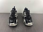 Balenciaga Paris Triple S Black White - 3