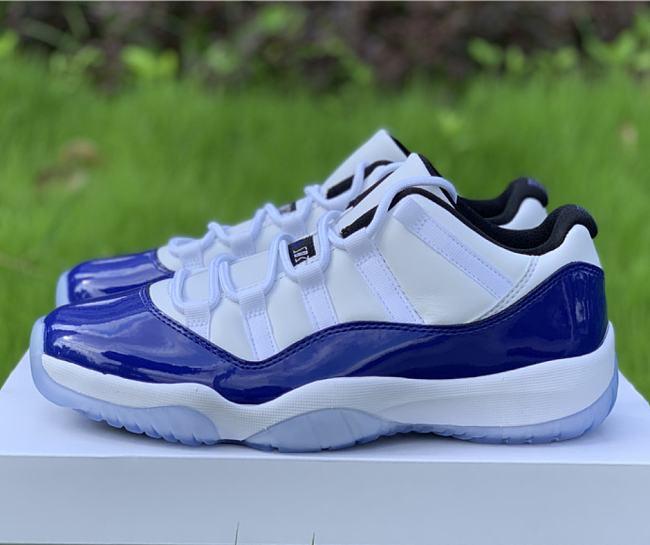 Air Jordan 11 Retro Low White Concord AH7860-100 - 1