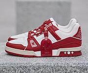 Louis Vuitton Trainer Red White 1A8PK6 - 1