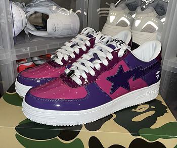 A Bathing Ape Bape Sta Low Color Camo Combo Purple