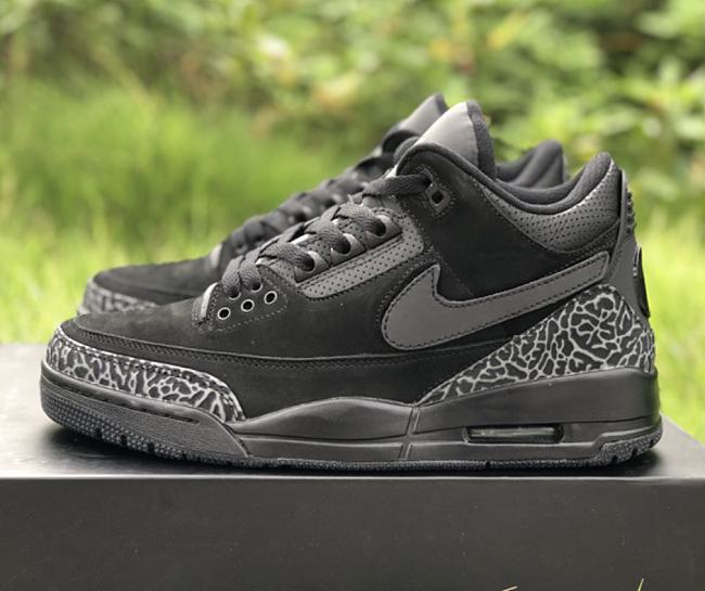 Air Jordan 3 Oregon Black Dark Grey AJ3-902027 - 1