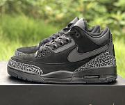 Air Jordan 3 Oregon Black Dark Grey AJ3-902027 - 1