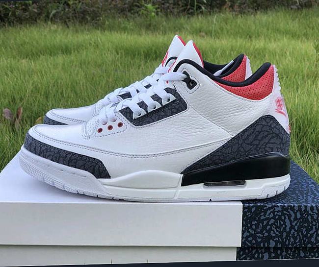 Air Jordan 3 Retro SE Fire Red Denim (2020) CZ6433-100 - 1