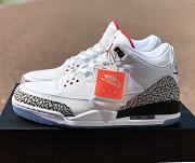 Air Jordan 3 Retro Free Throw Line White Cement 923096-101   - 1