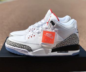 Air Jordan 3 Retro Free Throw Line White Cement 923096-101  