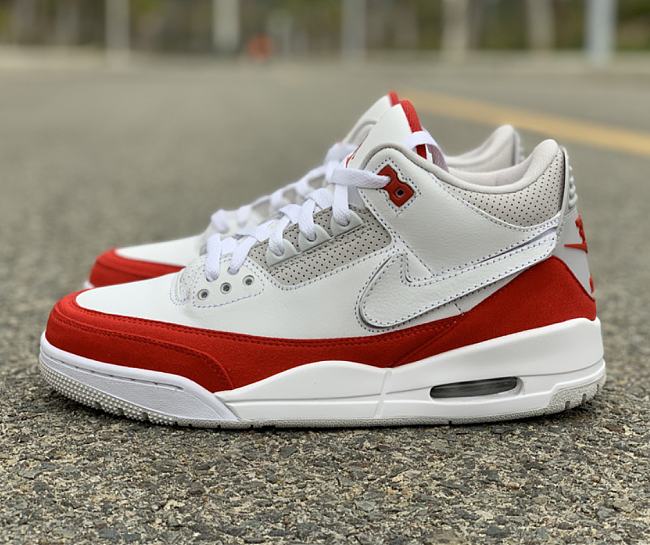 Air Jordan 3 Retro Tinker White University Red CJ0939-100  - 1