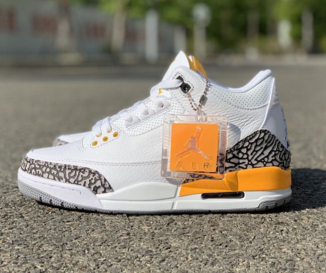 Air Jordan 3 Retro Laser Orange CK9246-108 - 1