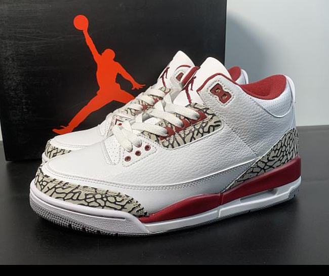 Air Jordan 3 Retro Cardinal Red CT8532-126 - 1