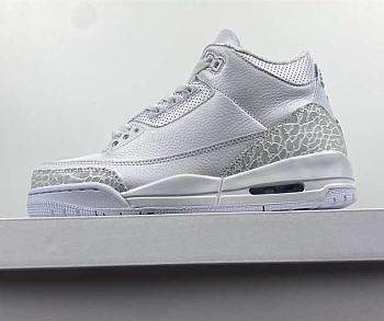 Air Jordan 3 Retro Pure White (2018) 136064-111