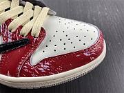 Air Jordan 1 Low White Black Red DM7866-133 - 6