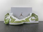 Air Jordan 1 Mid Green Python DV2959-113 - 2