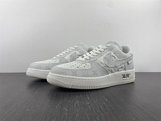 Louis Vuitton Nike Air Force 1 Low By Virgil Abloh White - 1