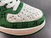 Louis Vuitton Nike Air Force 1 Low By Virgil Abloh White Green - 3