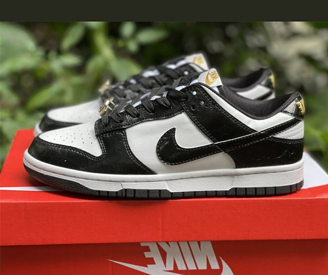 Nike SB Dunk Low World Champ White and Black DR9511-100 - 1