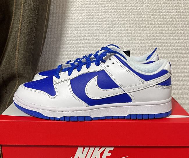 Nike Dunk Low Racer Blue White DD1391-401 - 1