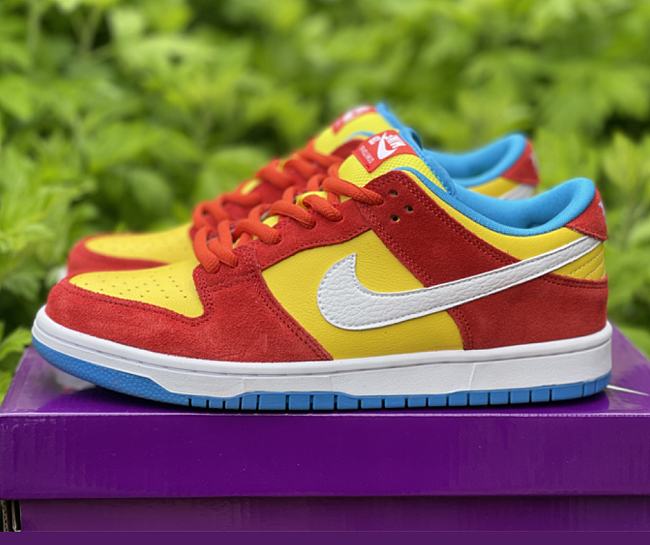 Nike SB Dunk Low Pro Bart Simpson - BQ6817-602 - 1