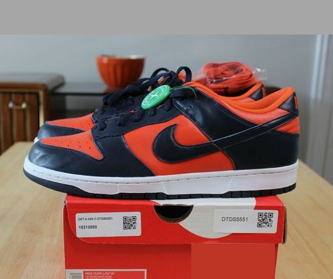 Nike Dunk Low SP Champ Colors University Orange Marine CU1727-800 - 1