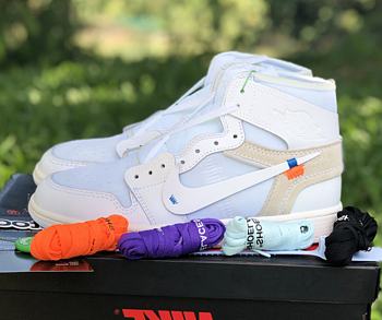 Air Jordan 1 Retro High Off-White White AQ0818-100